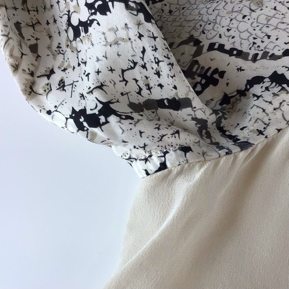 Equipment Femme Liam Tee Contrast Sleeve in Fawn | Medium - Picture 8 of 13